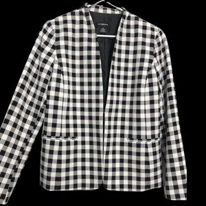 Buffalo Check Plaid Jacket Size 12 Liz Claiborne